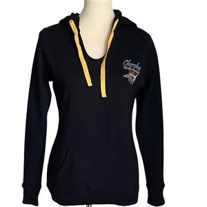 Harley Davidson Top Black Sweatshirt Hoodie Size Medium